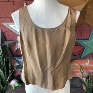 Thari Artur S Levine Fitted Blouse 100% Silk  Size 14